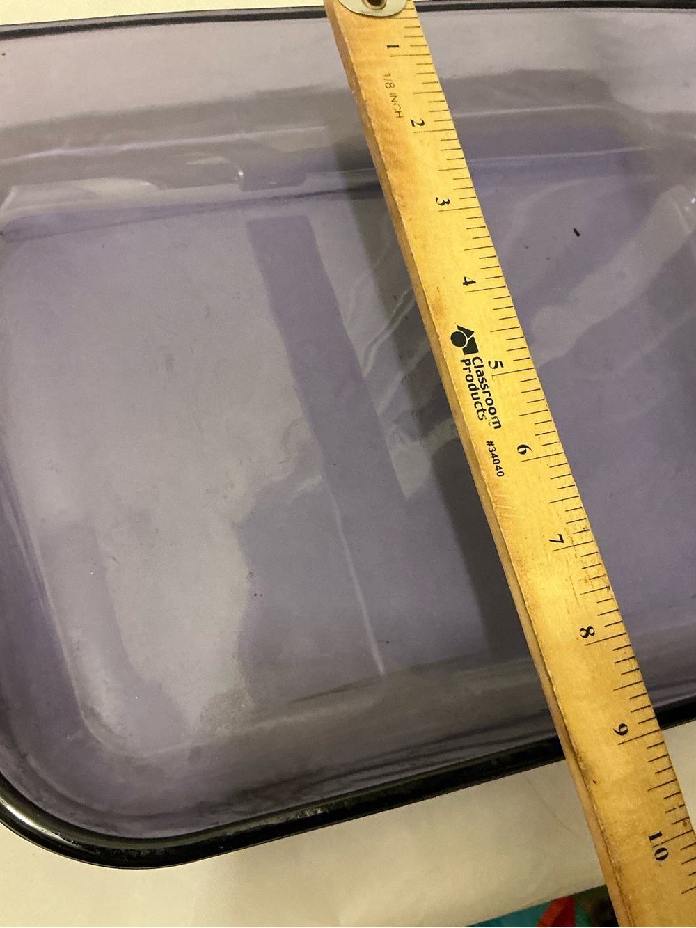 Pyrex Purple Glass Baking Dish Set - 2-Piece Square & Rectangular - Picture 7 of 9